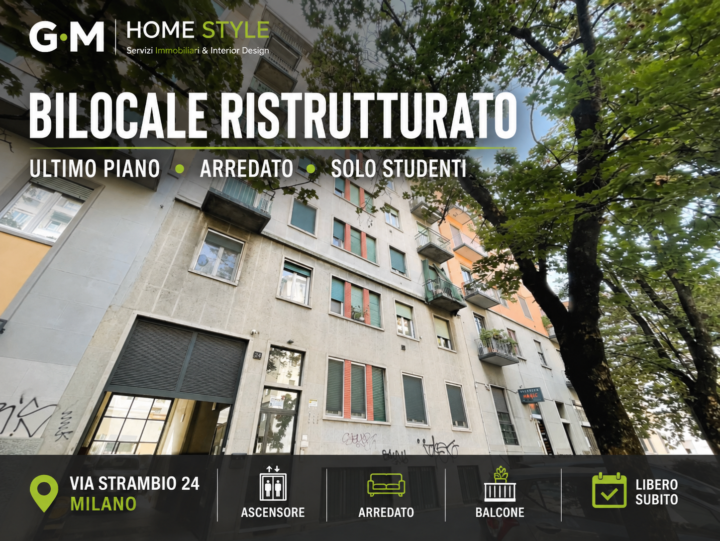 ChatGPT Image 9 set 2026, 18_01_40 AFFITTO 2 LOCALI RISTRUTTURATO – ULTIMO PIANO – Città Studi